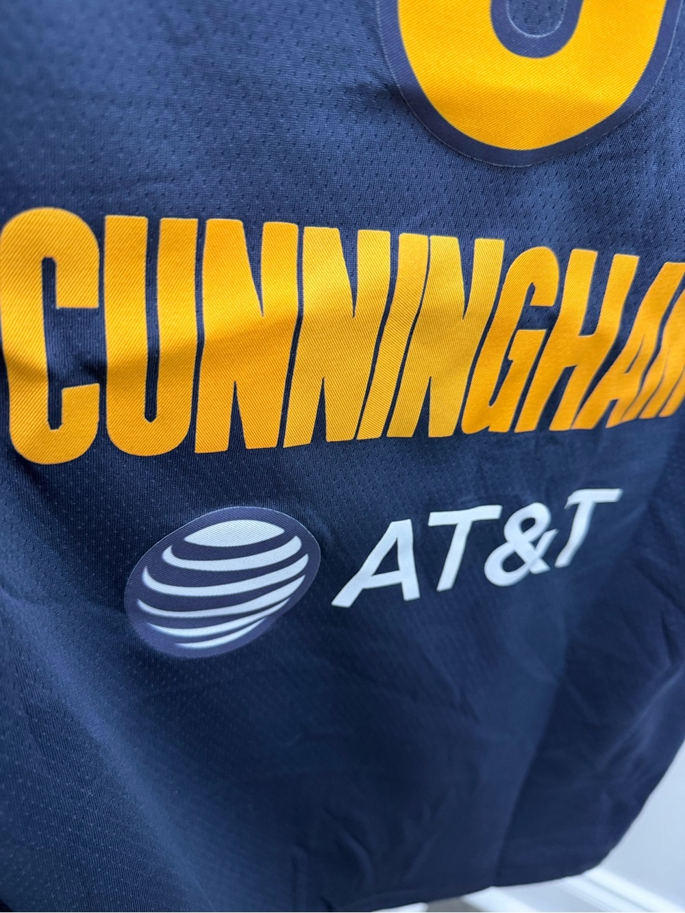 Sophie Cunningham New NikeIndiana Fever Navy, Red & Gold Explorer Edition Jersey - Picture 3 of 13